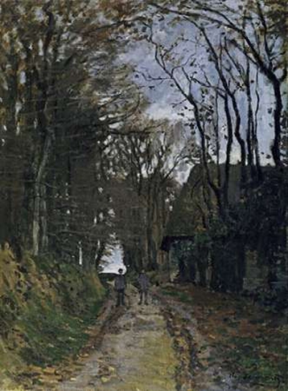 A Normandy Path Poster Print by Claude Monet - Item # VARPDX265232